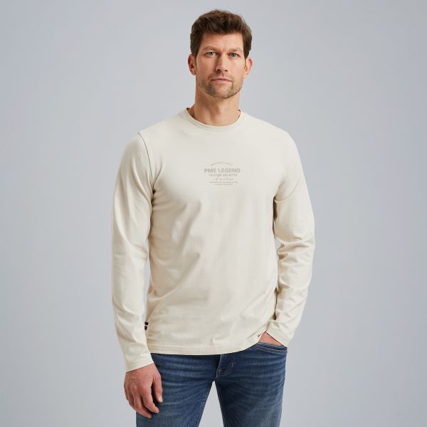 T-shirt met lange mouwen – Castle Wall – T-shirts | PME LEGEND