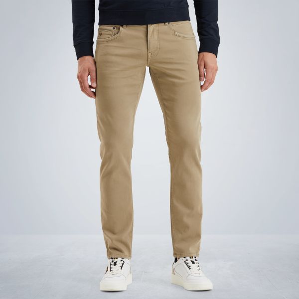 Tailwheel slim fit broek van colored denim – Castle Wall – Broeken & shorts | PME LEGEND