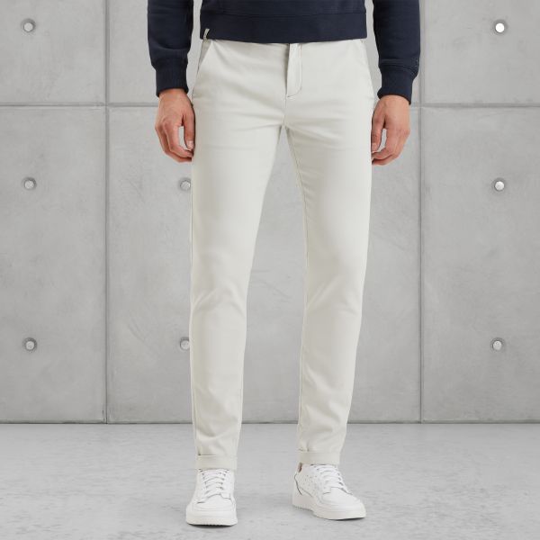 Riser slim fit chino – Grey Comfort Denim – Chino's | CAST IRON
