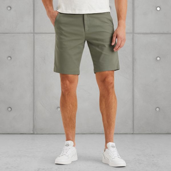 Riser slim fit chino shorts – Weeping Willow – Chino's | CAST IRON