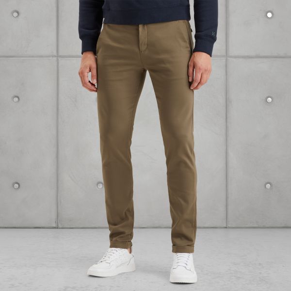 Riser slim fit chino – Brown – Chino's | CAST IRON