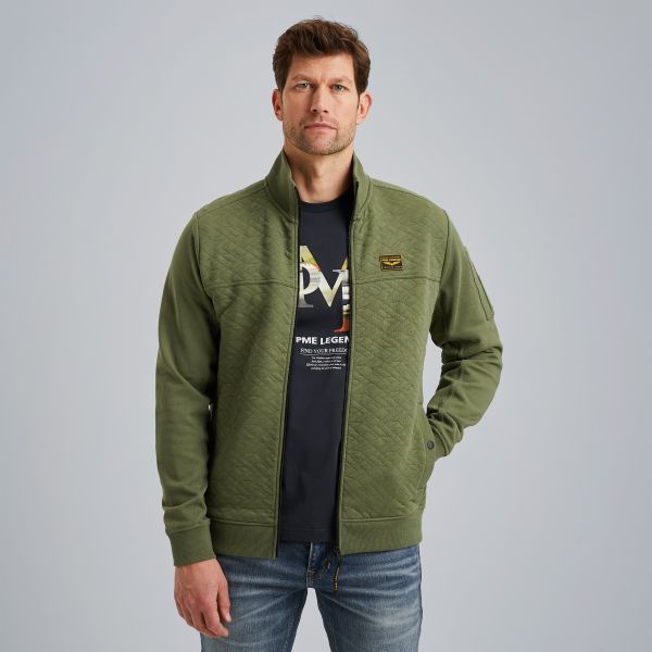 Sweat jacket met ritssluiting – Weeping Willow – Sweatshirts | PME LEGEND