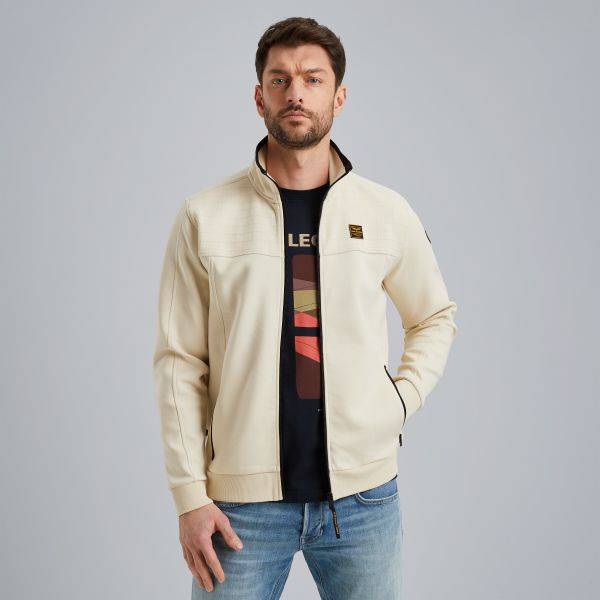 Sweat jacket met ritssluiting – Castle Wall – Overshirts | PME LEGEND