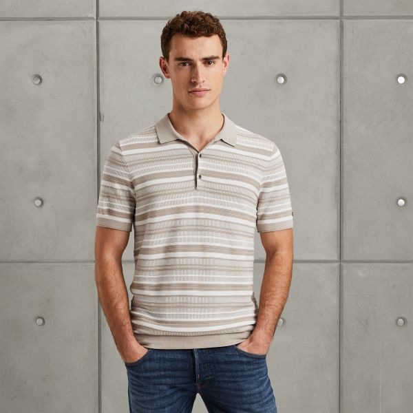 Polo shirt in cotton/modal – Coriander – Polo shirts | CAST IRON