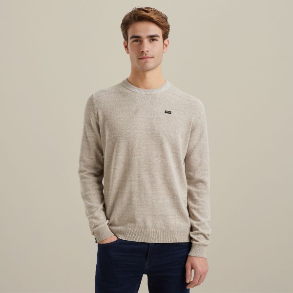 Pullover in cotton/linen – Castle Wall – Pullovers | VANGUARD