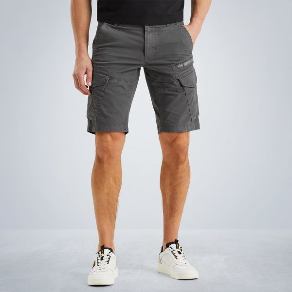 Nordrop tapered fit cargo shorts – Grey Comfort Denim – Cargobroeken | PME LEGEND