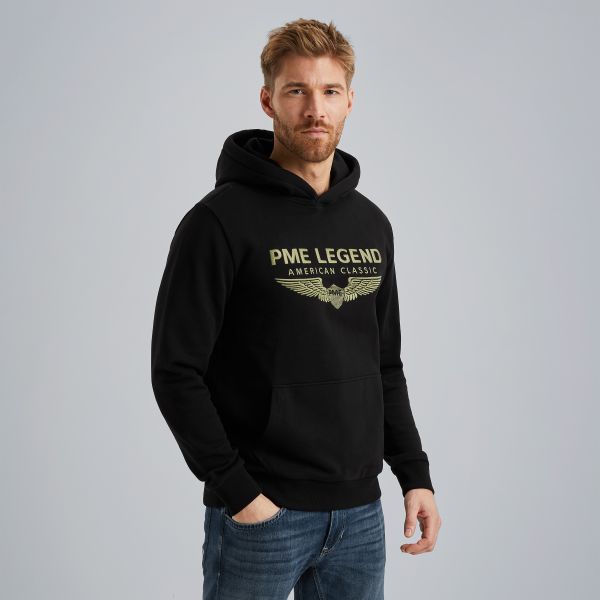 Hoodie with logo – Moonless Night – Hoodies | PME LEGEND