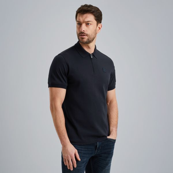 Polo met ritssluiting – Black Indigo – Polo's | PME LEGEND
