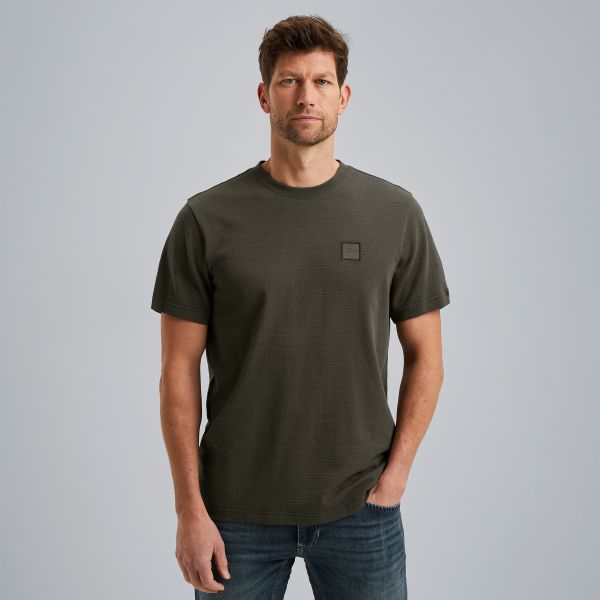 T-shirt met streeppatroon – Weeping Willow – T-shirts | PME LEGEND