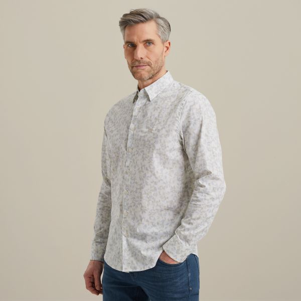 Overhemd met allover print – Snow White – Smart casual overhemden | VANGUARD