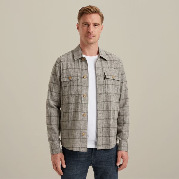 Overhemd met ruitpatroon – Castle Wall – Overshirts | VANGUARD