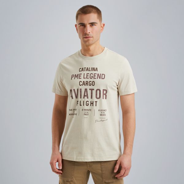T-shirt met artwork – Castle Wall – T-shirts | PME LEGEND