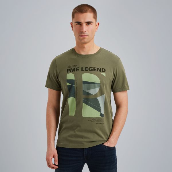 T-shirt van jersey – Weeping Willow – T-shirts | PME LEGEND
