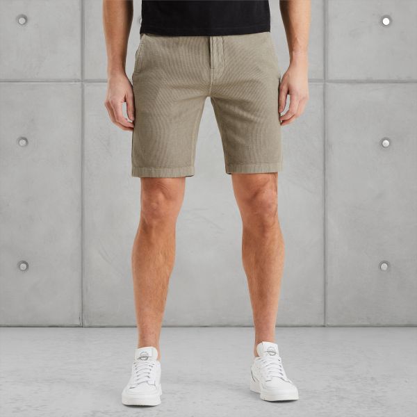 Regular fit chino shorts – Grey Comfort Denim – Chino's | CAST IRON