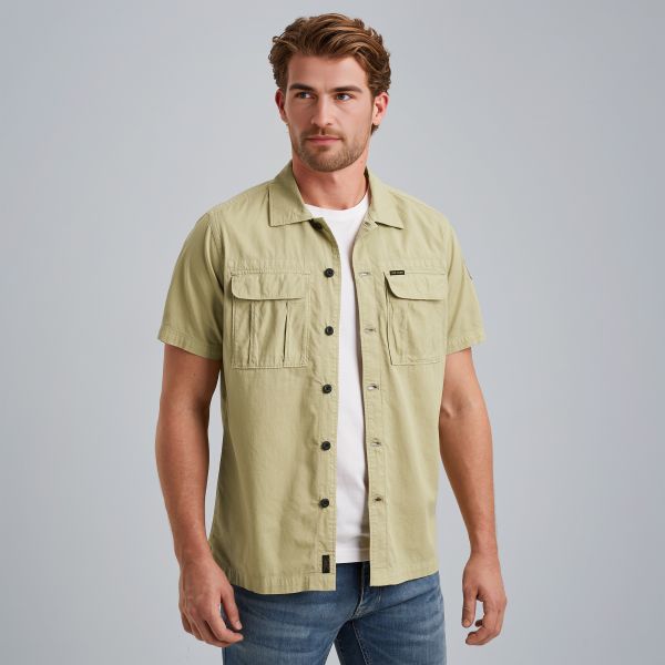 Overhemd met korte mouwen – Weeping Willow – Casual overhemden | PME LEGEND