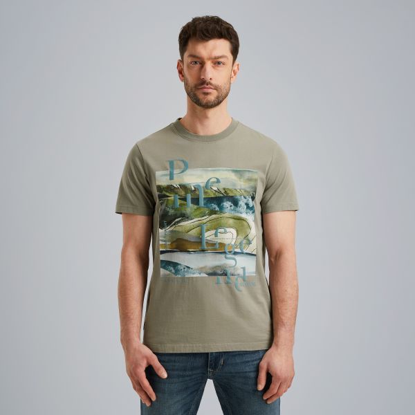 T-shirt met artwork – Weeping Willow – T-shirts | PME LEGEND