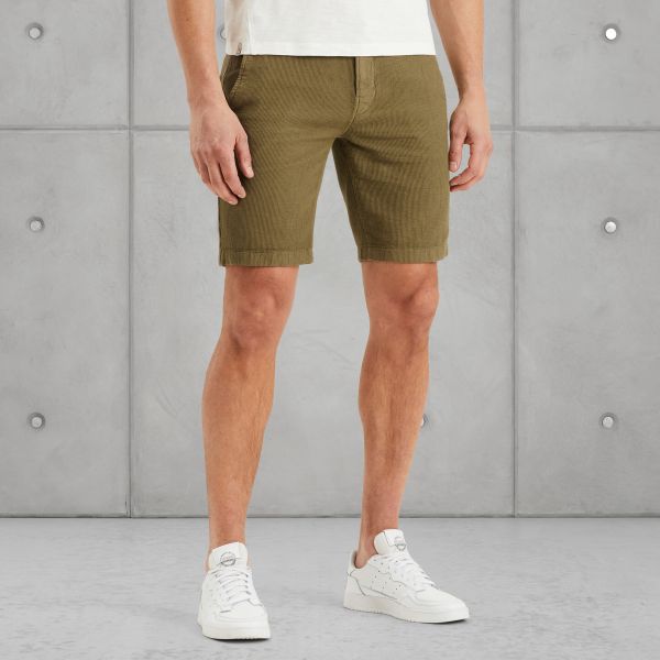 Regular fit chino shorts – Weeping Willow – Chino's | CAST IRON