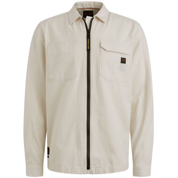 Shirt jacket with zipper closure – Castle Wall – Shirt jackets | PME LEGEND
