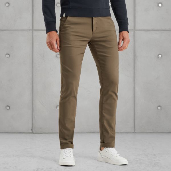 Riser slim fit chino – Brown – Chino's | CAST IRON