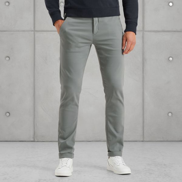 Riser slim fit chino – Grey Comfort Denim – Chino's | CAST IRON