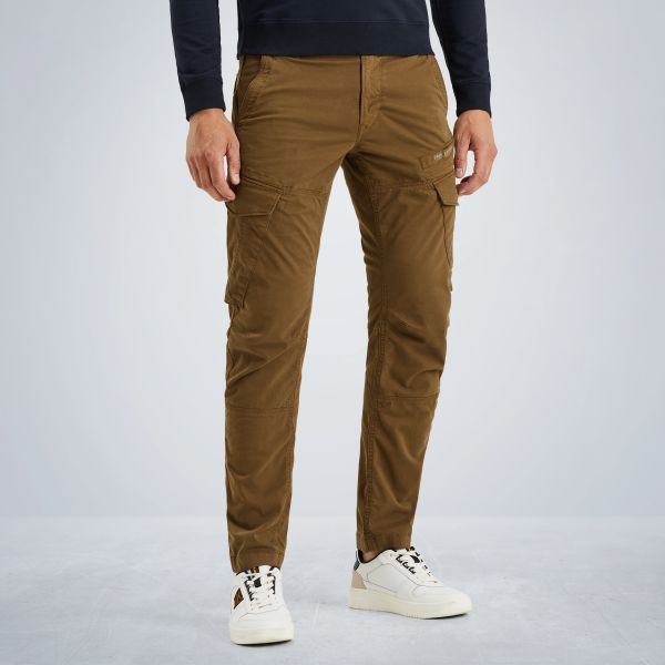 Nordrop tapered fit cargobroek
 – Brown – Cargobroeken | PME LEGEND