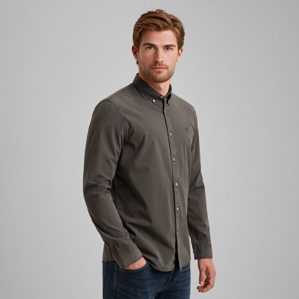 American Classic overhemd – Grey Comfort Denim – Casual overhemden | PME LEGEND