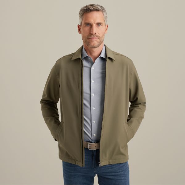 Shirt jacket with zipper closure – Elmwood – Shirts | VANGUARD