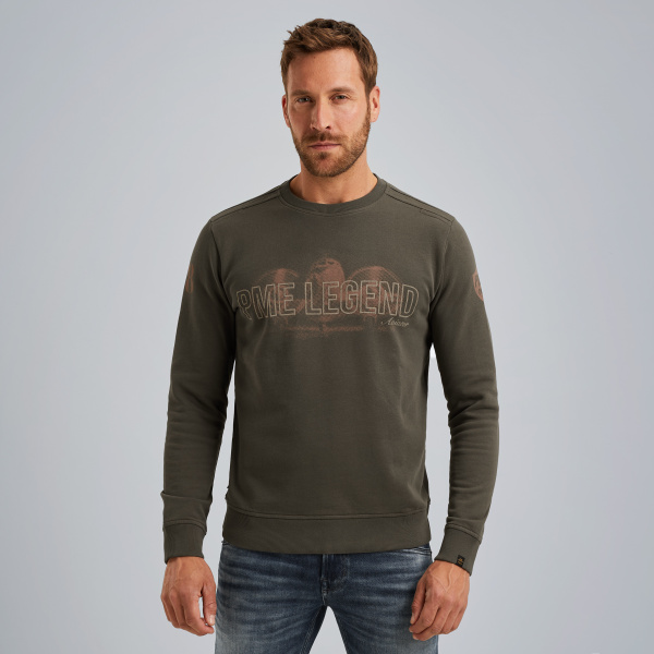 Sweatshirt with big artwork – Weeping Willow – Sweatshirts & hoodies | PME LEGEND