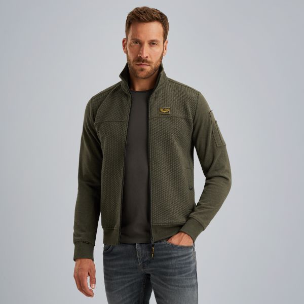 Sweat jacket met ritssluiting – Weeping Willow – Sweatshirts | PME LEGEND
