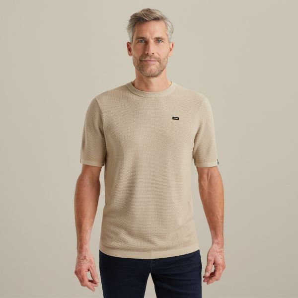T-shirt met structuur – Coriander – T-shirts | VANGUARD