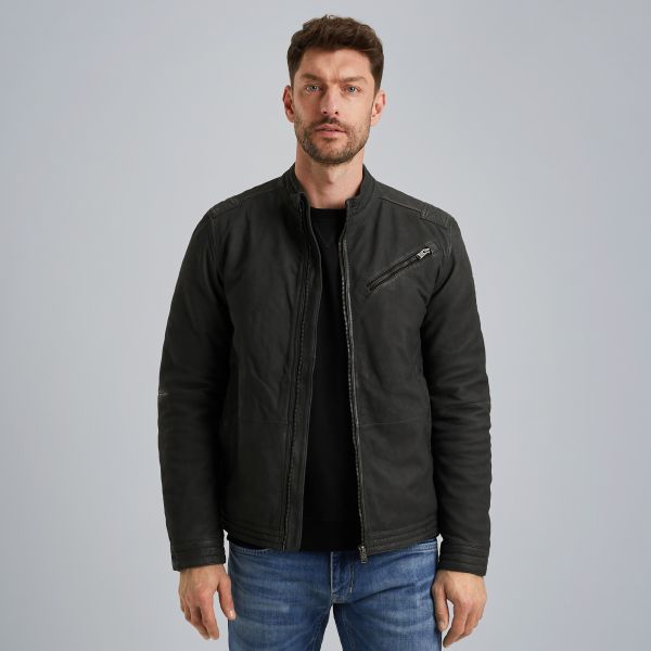 Scraper leren jas – Black Indigo – Leren jassen | PME LEGEND