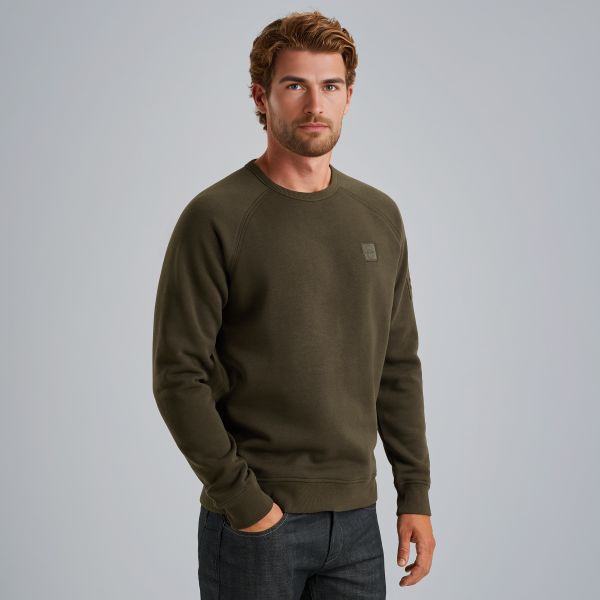 Sweatshirt with flight pocket – Elmwood – New in | PME LEGEND