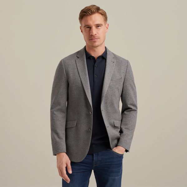 Scura blazer – Grey Comfort Denim – Sale | VANGUARD
