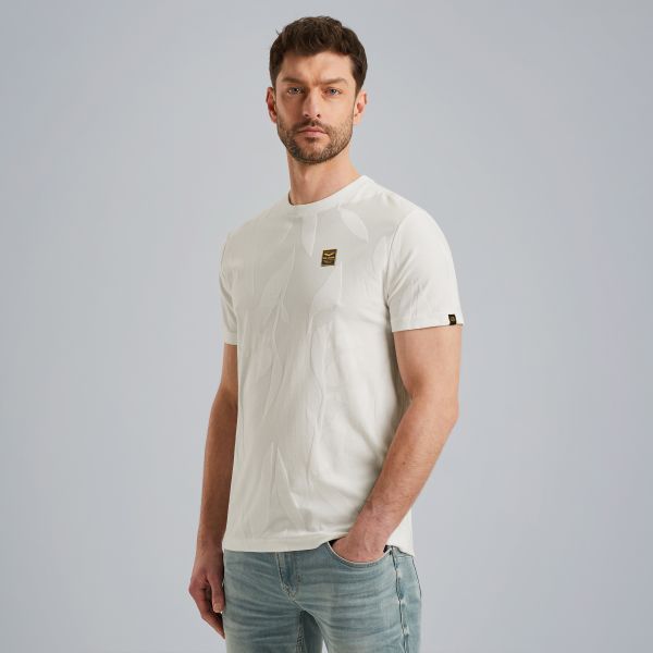 T-shirt met jacquardpatroon – Snow White – T-shirts | PME LEGEND