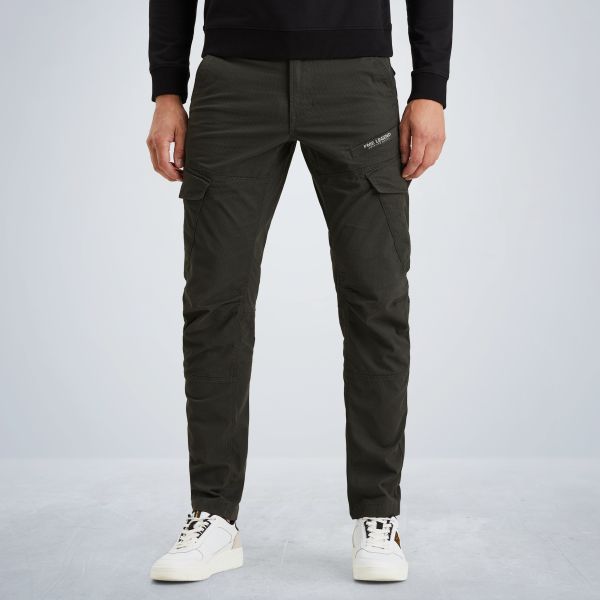 Nordrop tapered fit cargo broek met print – Grey Comfort Denim – Cargobroeken | PME LEGEND