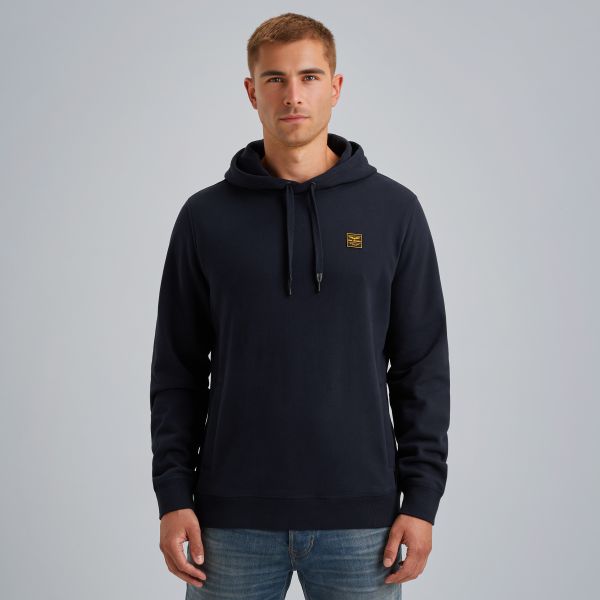 Hoodie with badge – Black Indigo – Sweatshirts & hoodies | PME LEGEND