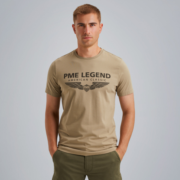 T-shirt with logo – Castle Wall – New in | PME LEGEND