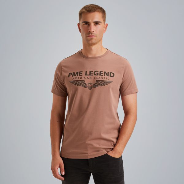 T-shirt with logo – Mellow Rose – New in | PME LEGEND