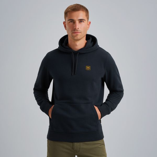Hoodie with kangaroo pocket – Black Indigo – Sweatshirts & hoodies | PME LEGEND