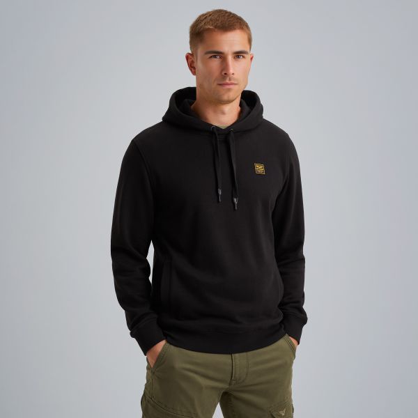 Hoodie with badge – Moonless Night – Sweatshirts & hoodies | PME LEGEND
