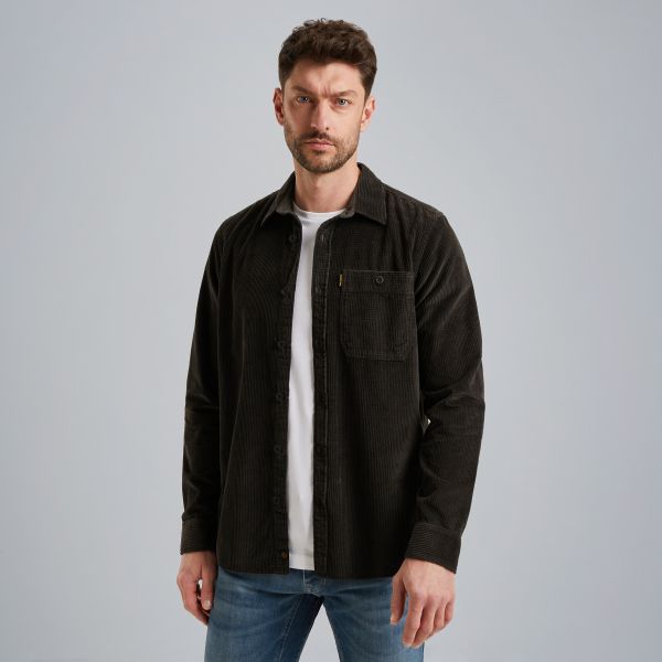 Shirt in corduroy – Brown – Shirts | PME LEGEND