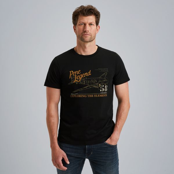 T-shirt with artwork – Moonless Night – T-shirts & polo shirts | PME LEGEND