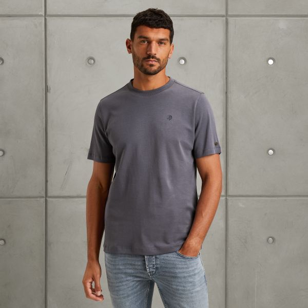 T-shirt van 100% katoen – Black Indigo – T-shirts | CAST IRON
