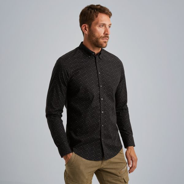 Shirt with allover print – Moonless Night – Shirts | PME LEGEND