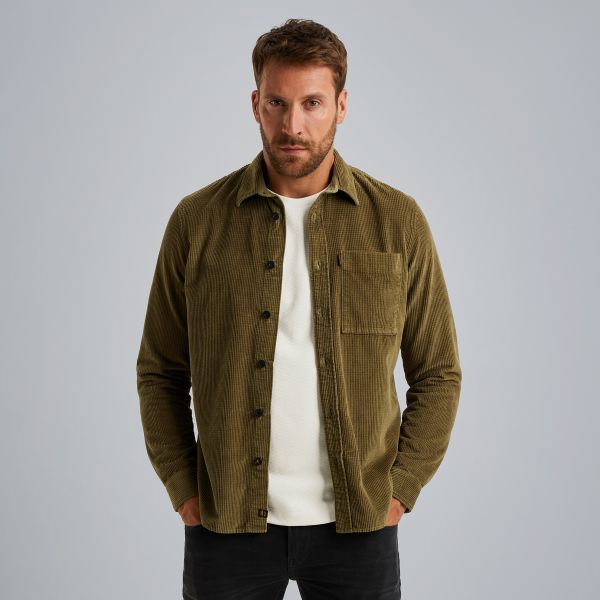 Shirt in corduroy – Weeping Willow – Shirts | PME LEGEND