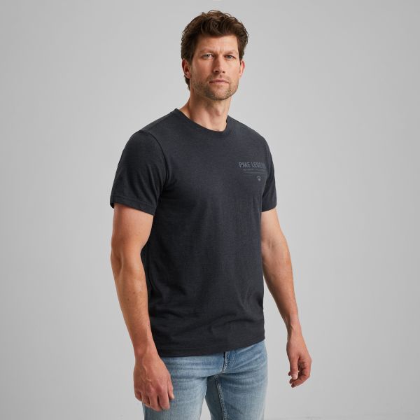T-shirt met klein artwork – Black Indigo – T-shirts | PME LEGEND