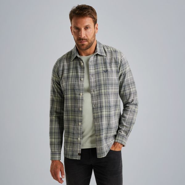 Overhemd met ruitpatroon – Weeping Willow – Casual overhemden | PME LEGEND