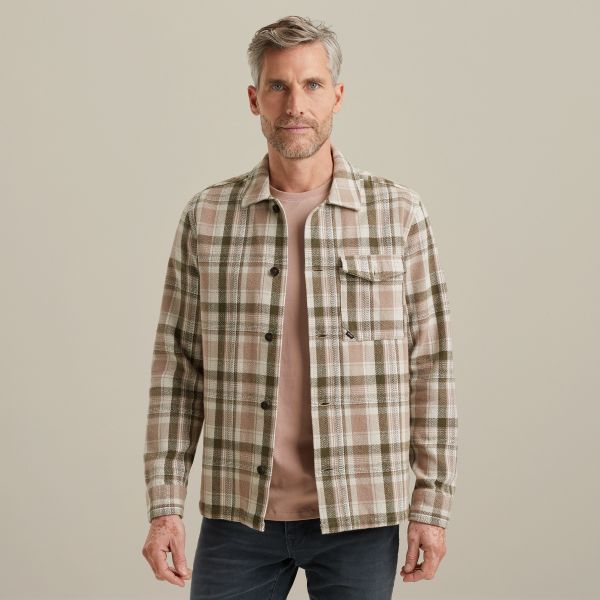 Shirt jacket met ruitpatroon – Castle Wall – Overshirts | VANGUARD