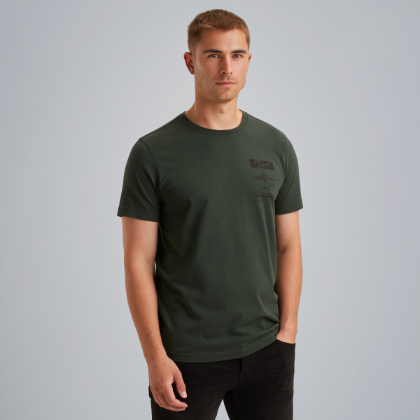 T-shirt with artwork – Weeping Willow – New in | PME LEGEND