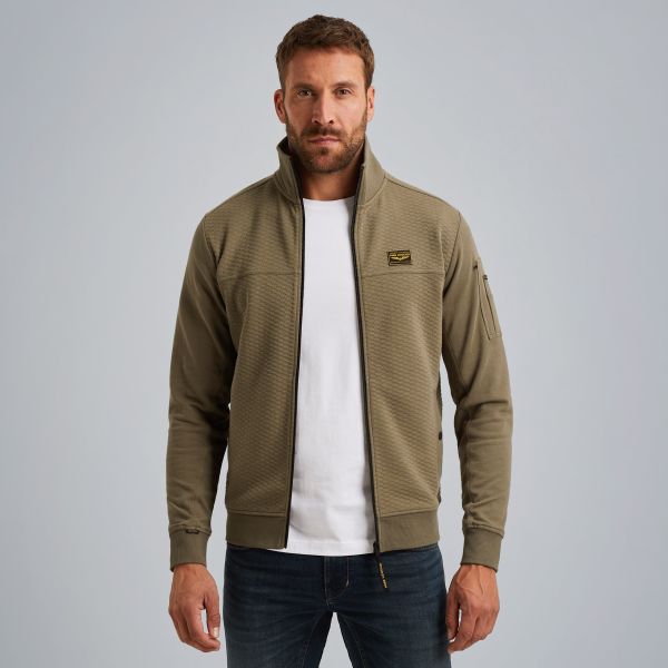Sweat jacket met ritssluiting – Weeping Willow – Sweatshirts | PME LEGEND